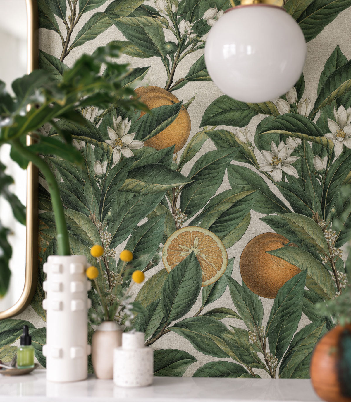 Papel pintado Orange Tree