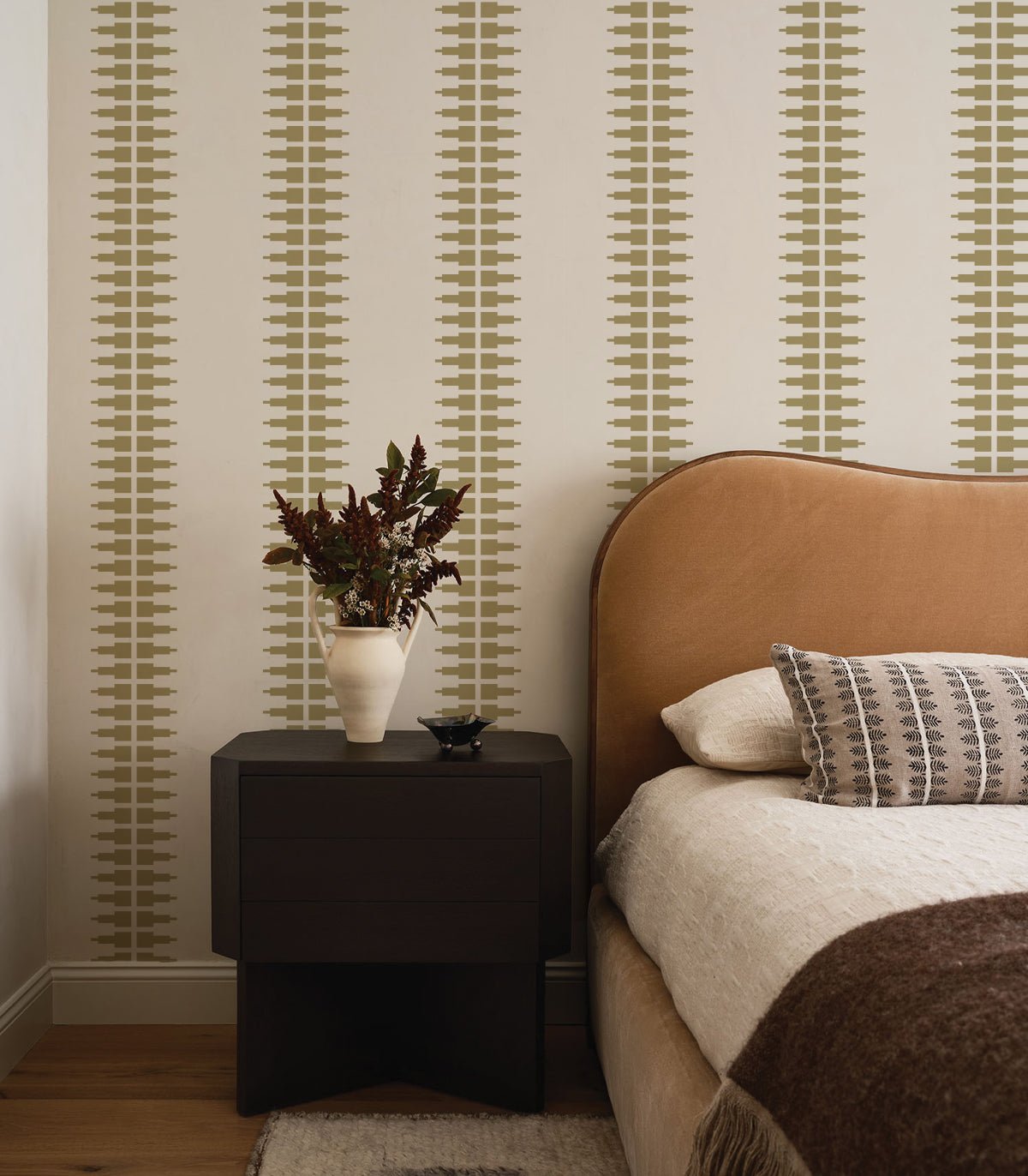 Tapeta Ornament Line Clay - Wallcolors®