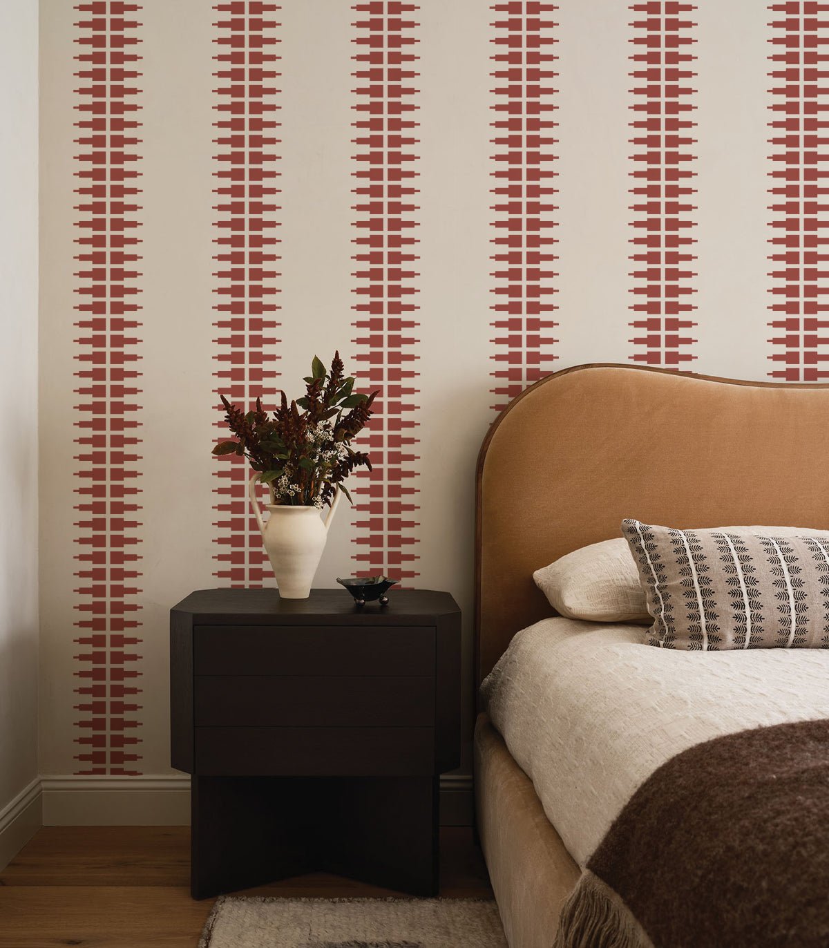 Tapeta Ornament Line Clay - Wallcolors®