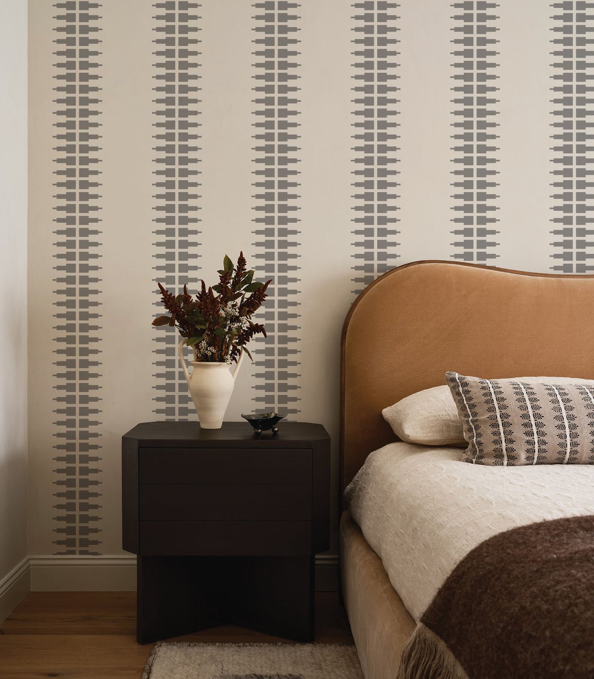 Tapeta Ornament Line Clay - Wallcolors®