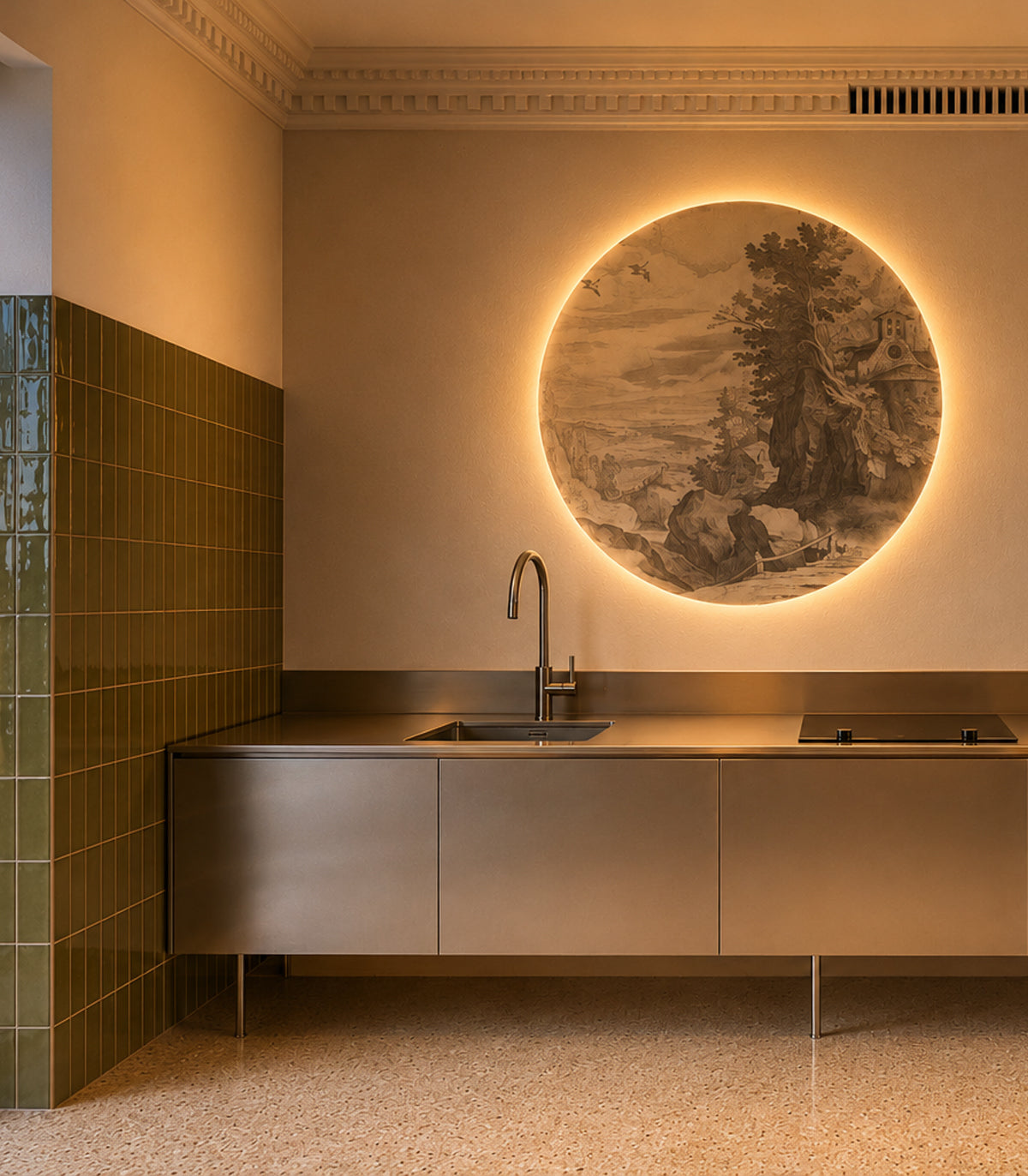 Dots Lighting Sacred Path Beige