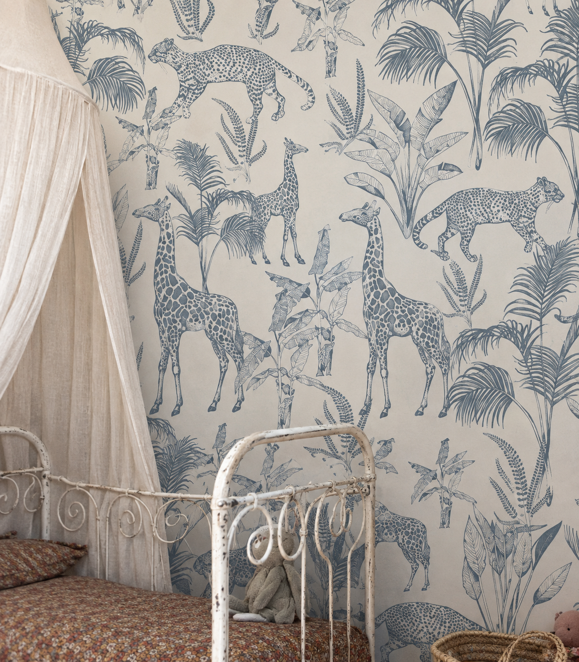 Papel pintado Safari Blue