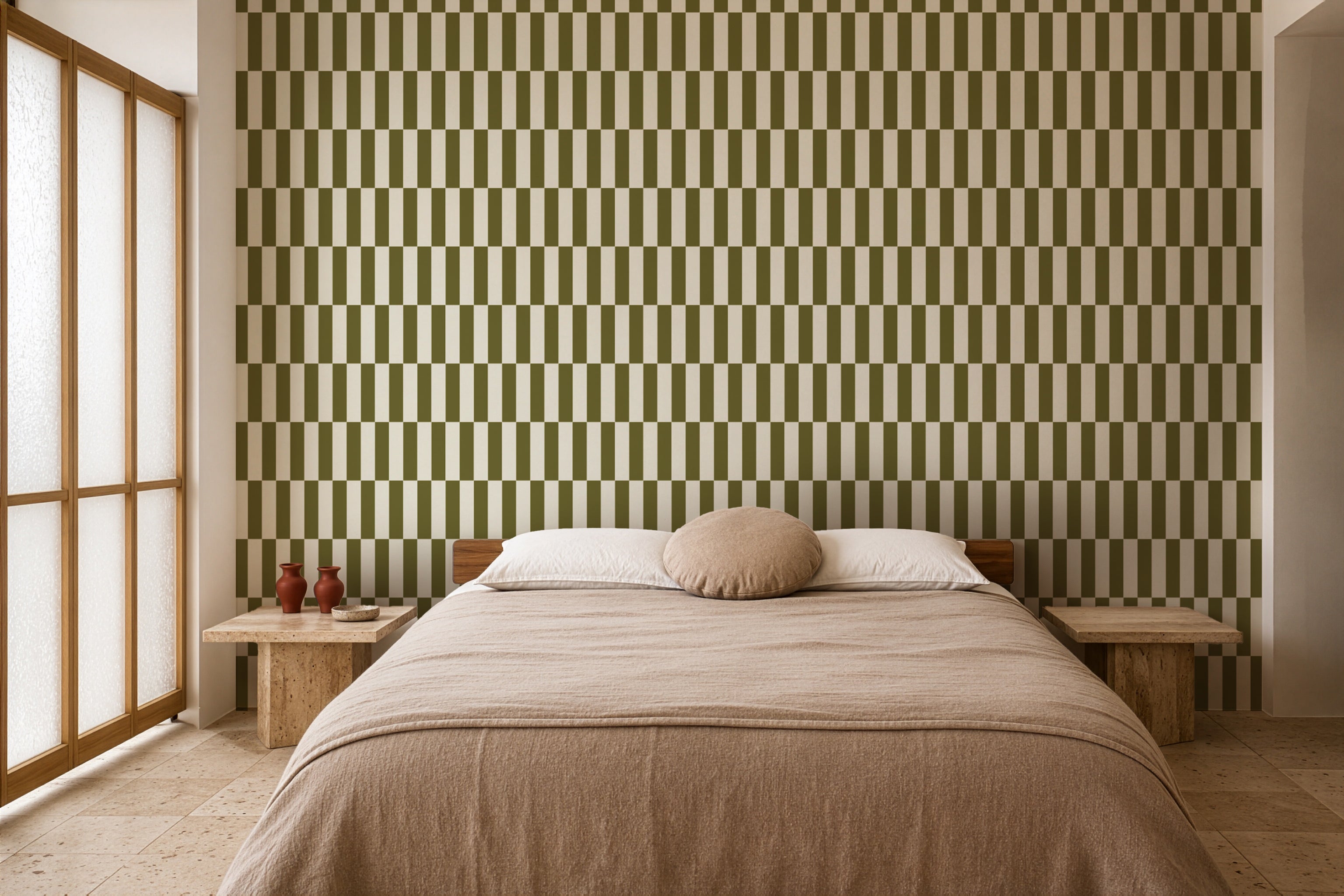 Tapete Tetris Stripe Olive