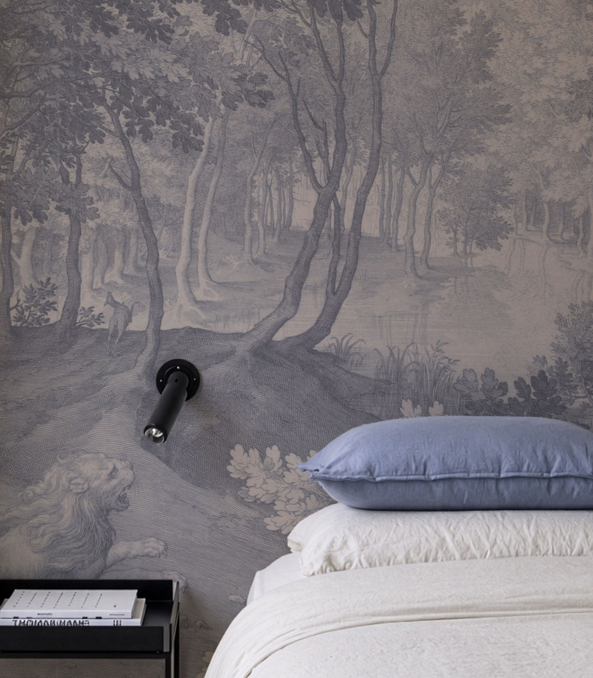Tapeta Timeless Trees Blue