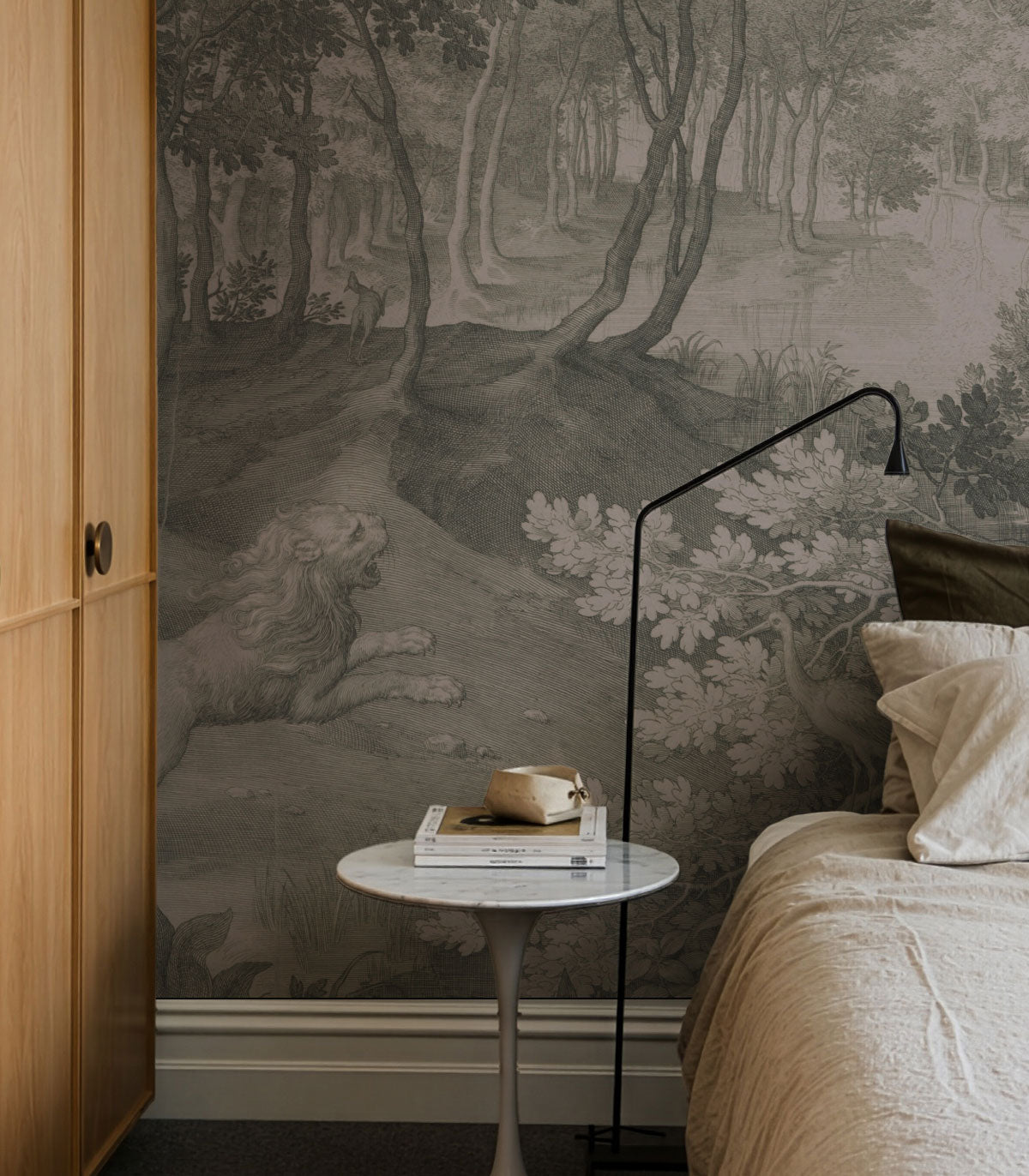 Tapeta Timeless Trees Green