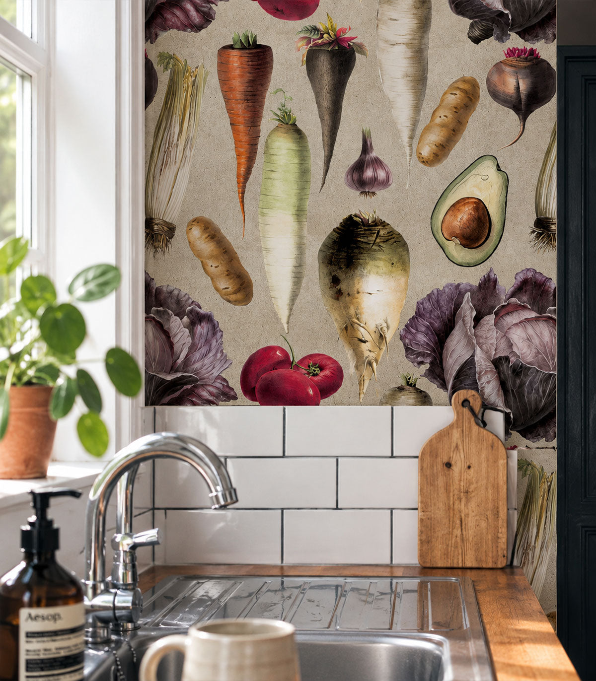Papier peint Vege
