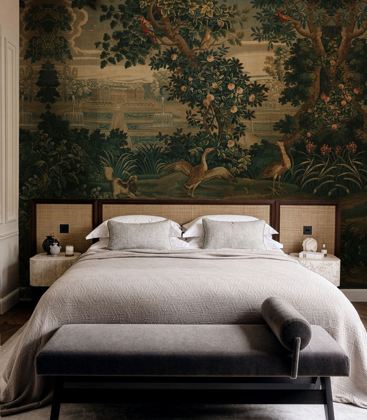 Wallpaper Vintage Garden Arras
