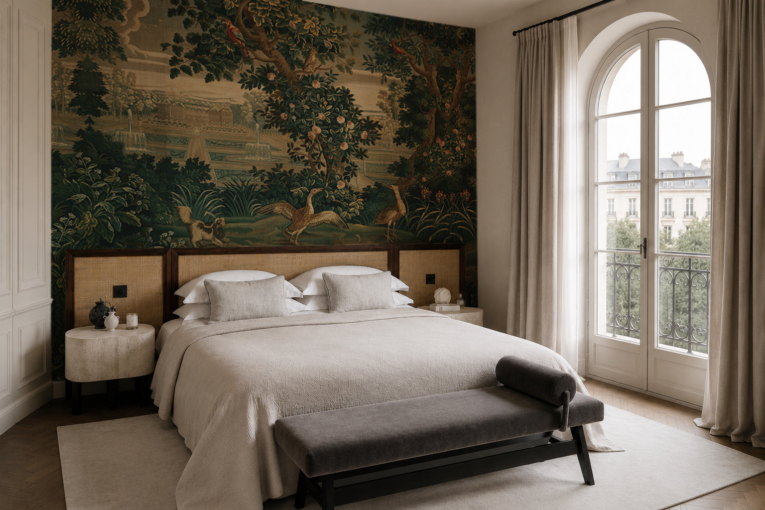 Wallpaper Vintage Garden Arras