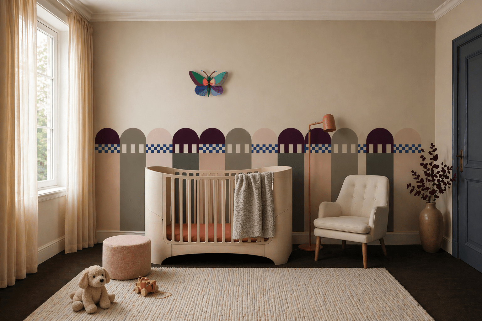 Wainscoting Seashell - Wallcolors®