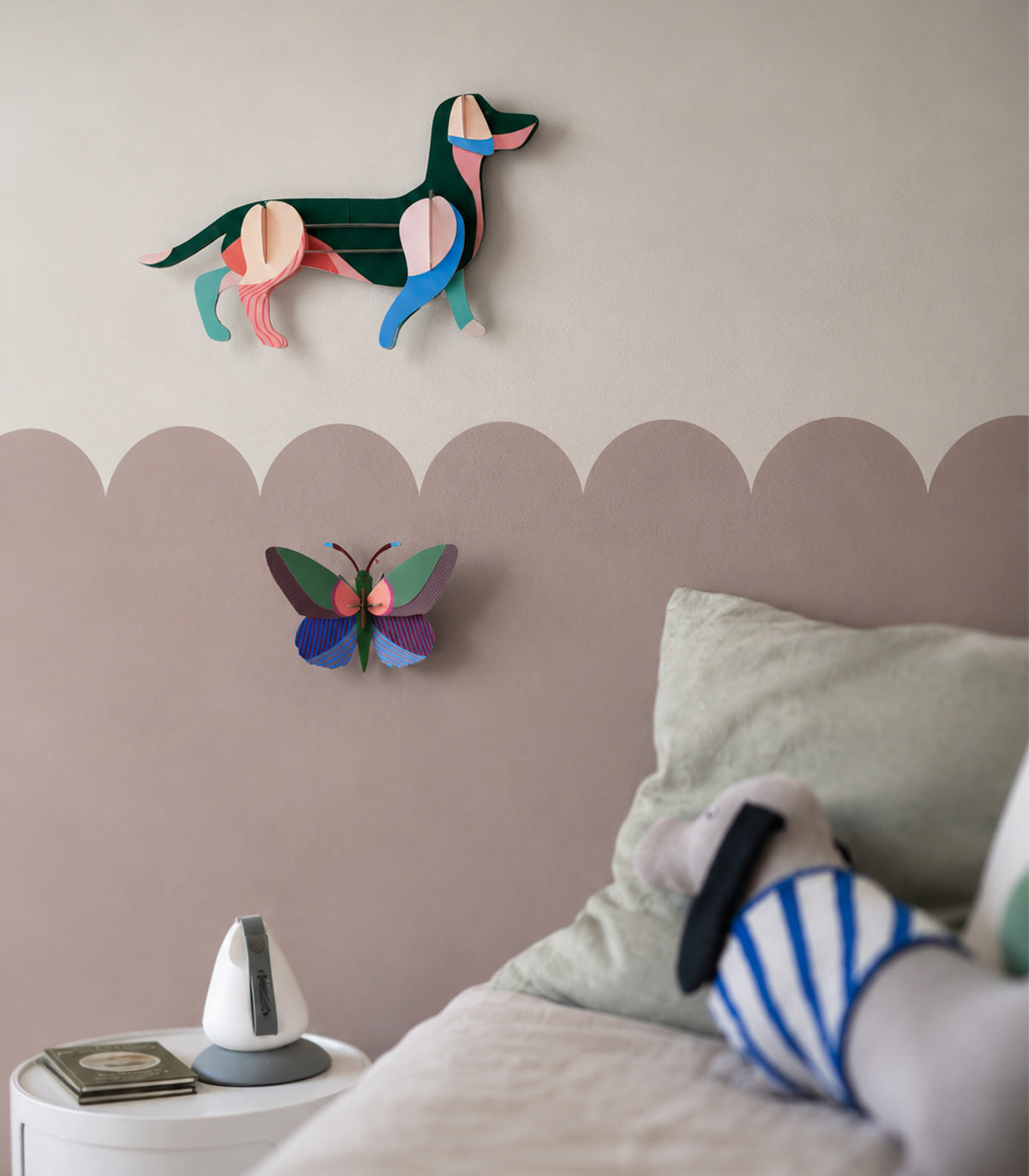 Wainscoting Solid Clay Veil