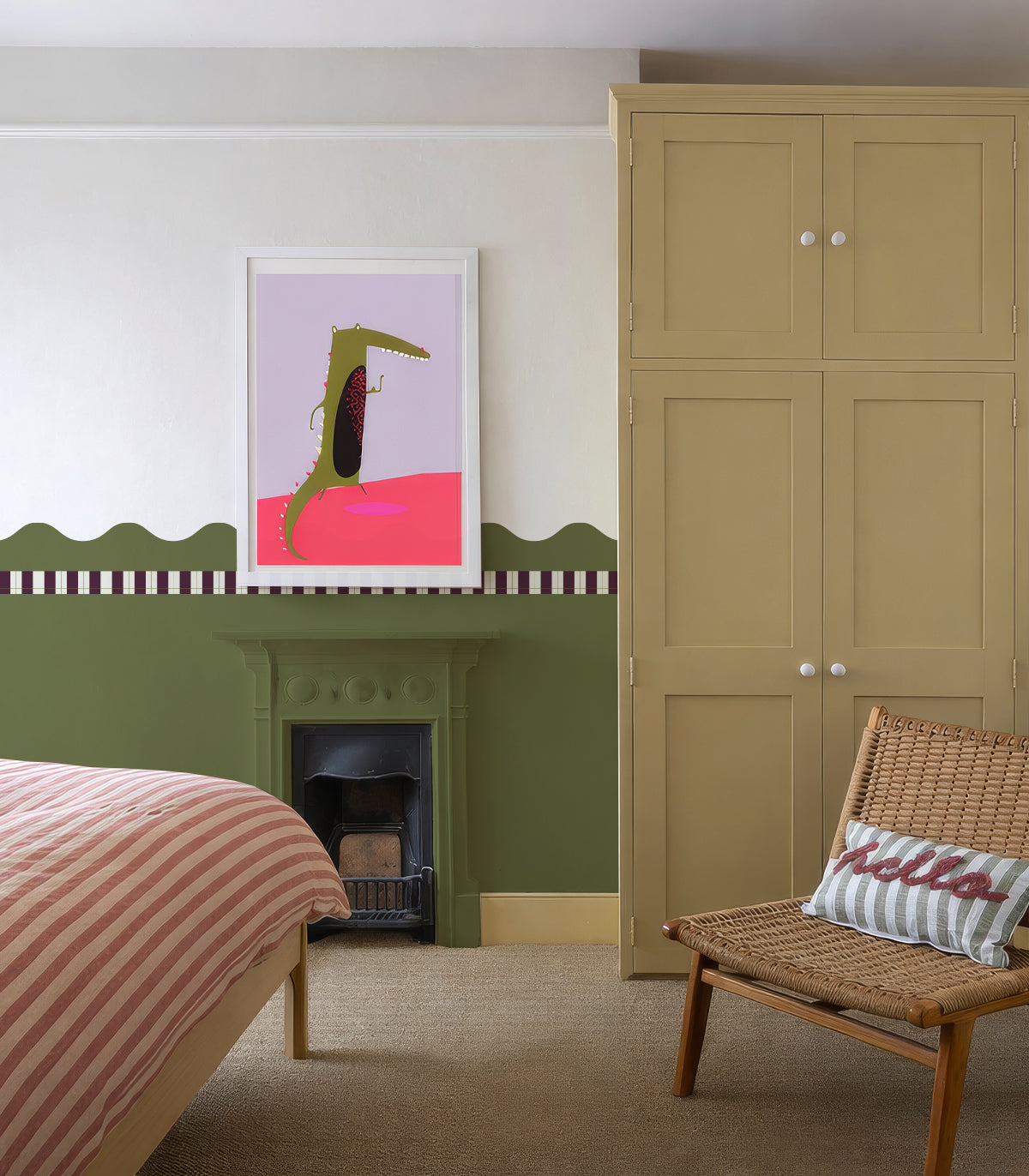 Wainscoting Wave Dark