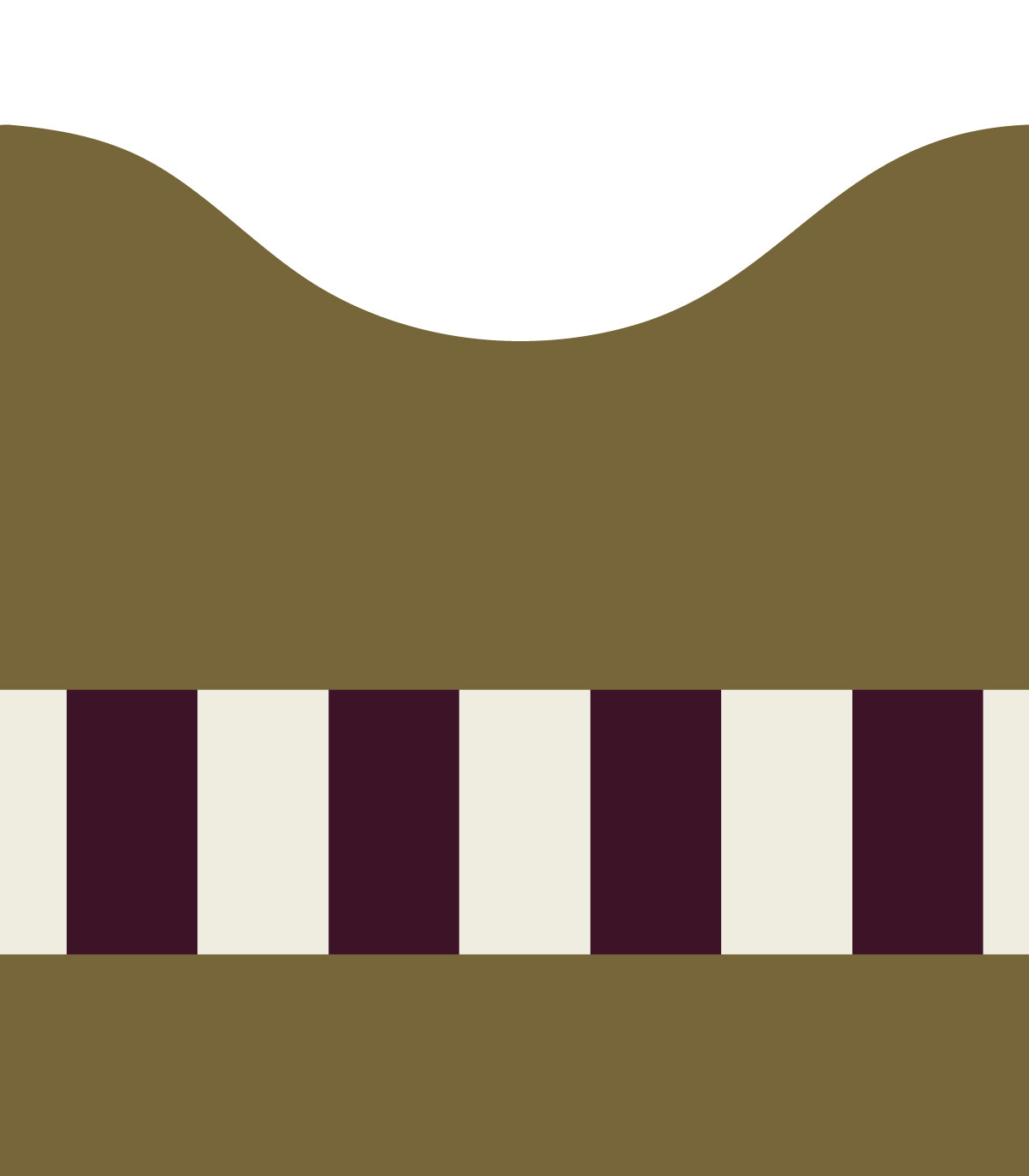 Wainscoting Wave Dark