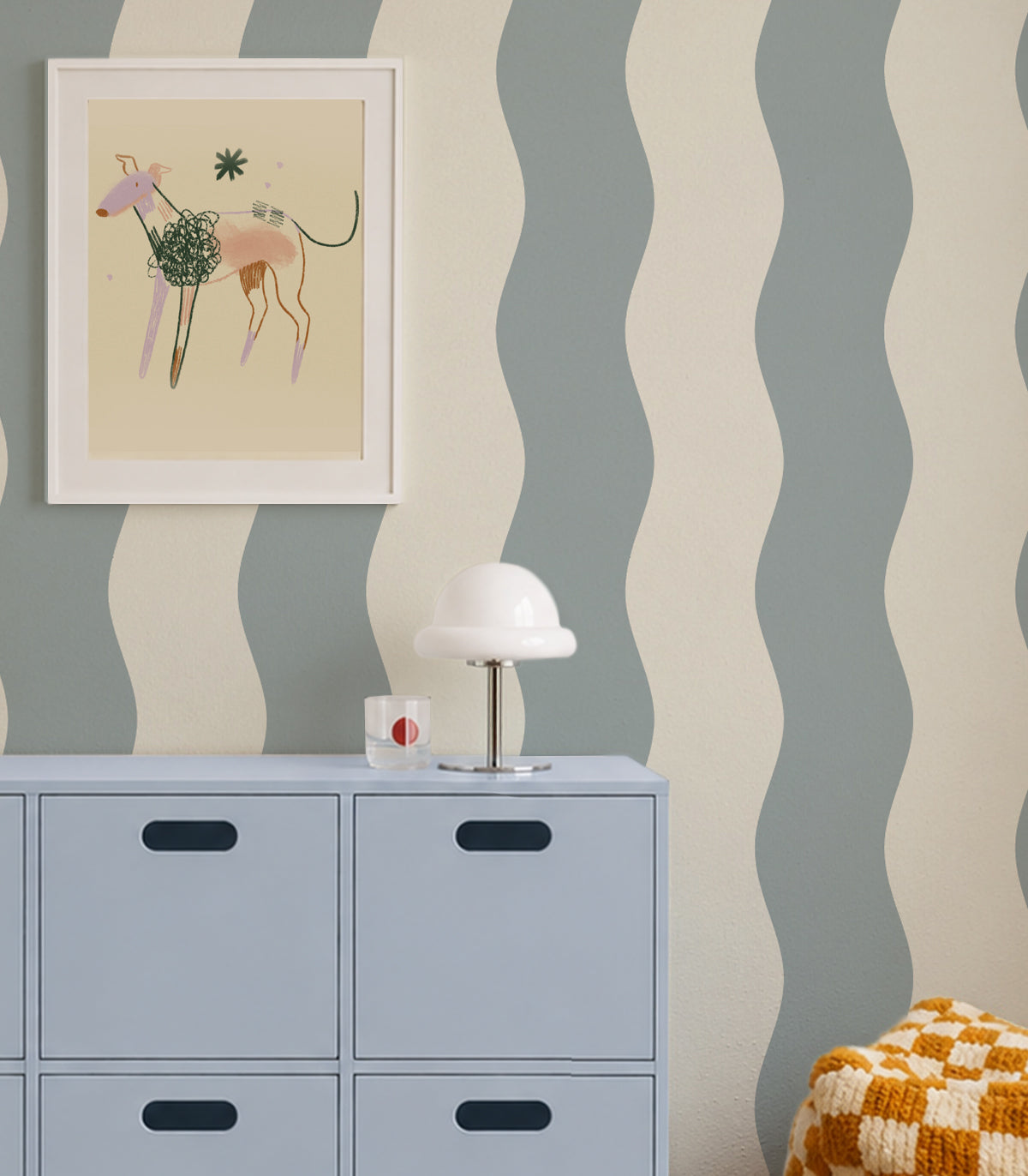 Tapeta Wave Stripe Mount Saint Anne
