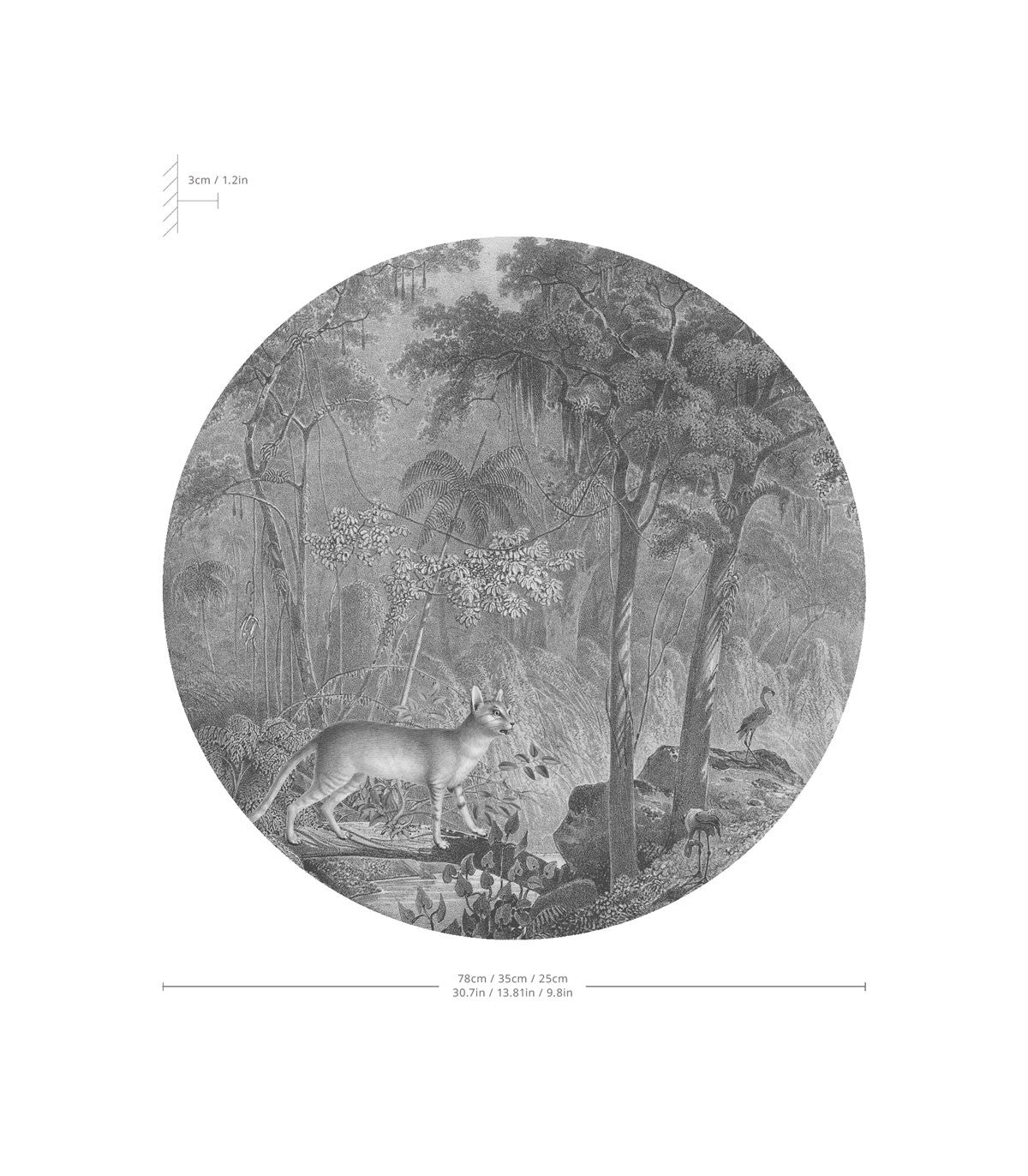 Dots Lighting Jungle Cat