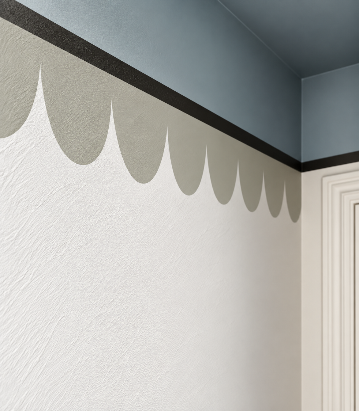 Border Seashell Warm Taupe