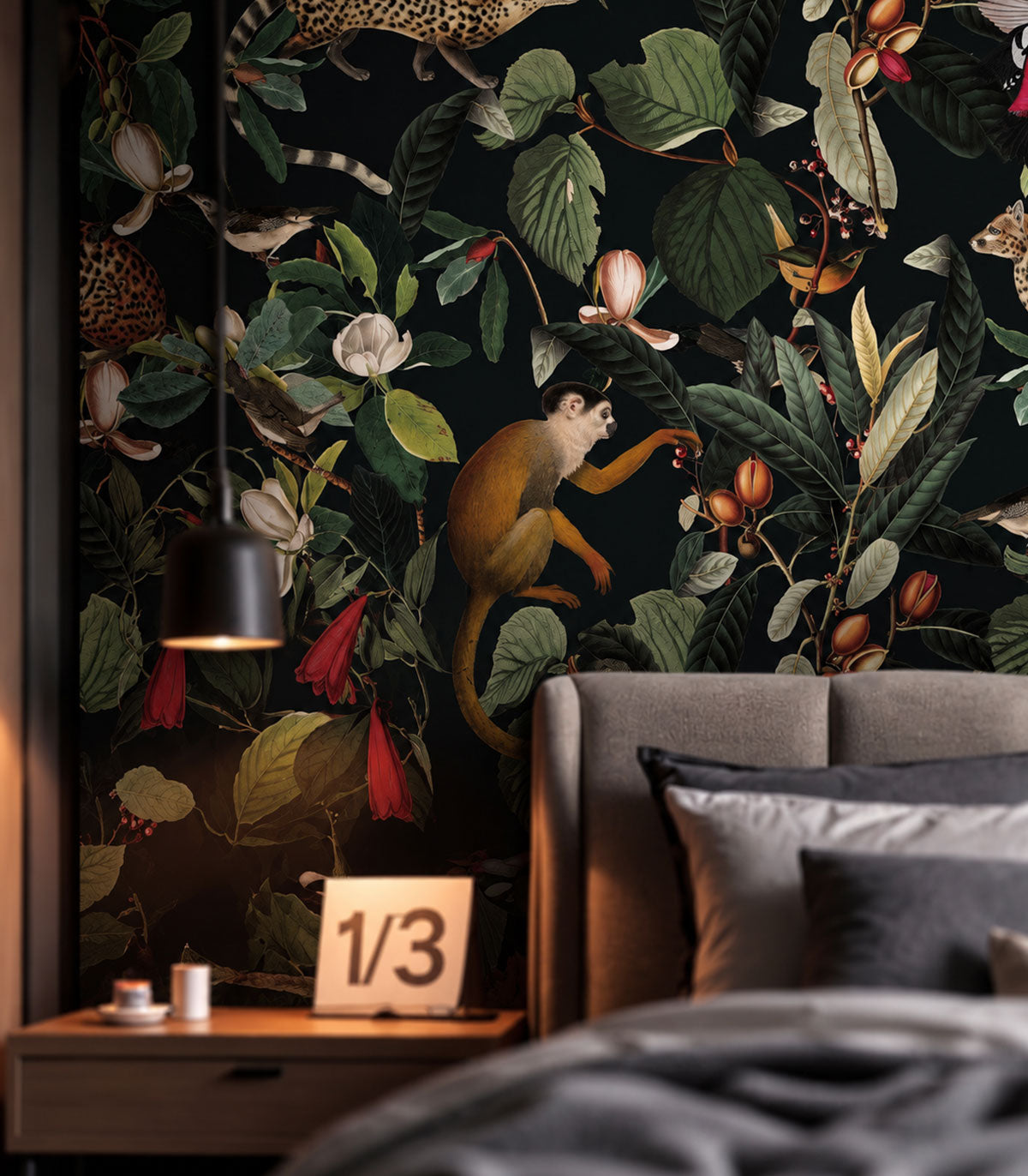 Papel pintado The Jungle Book Black