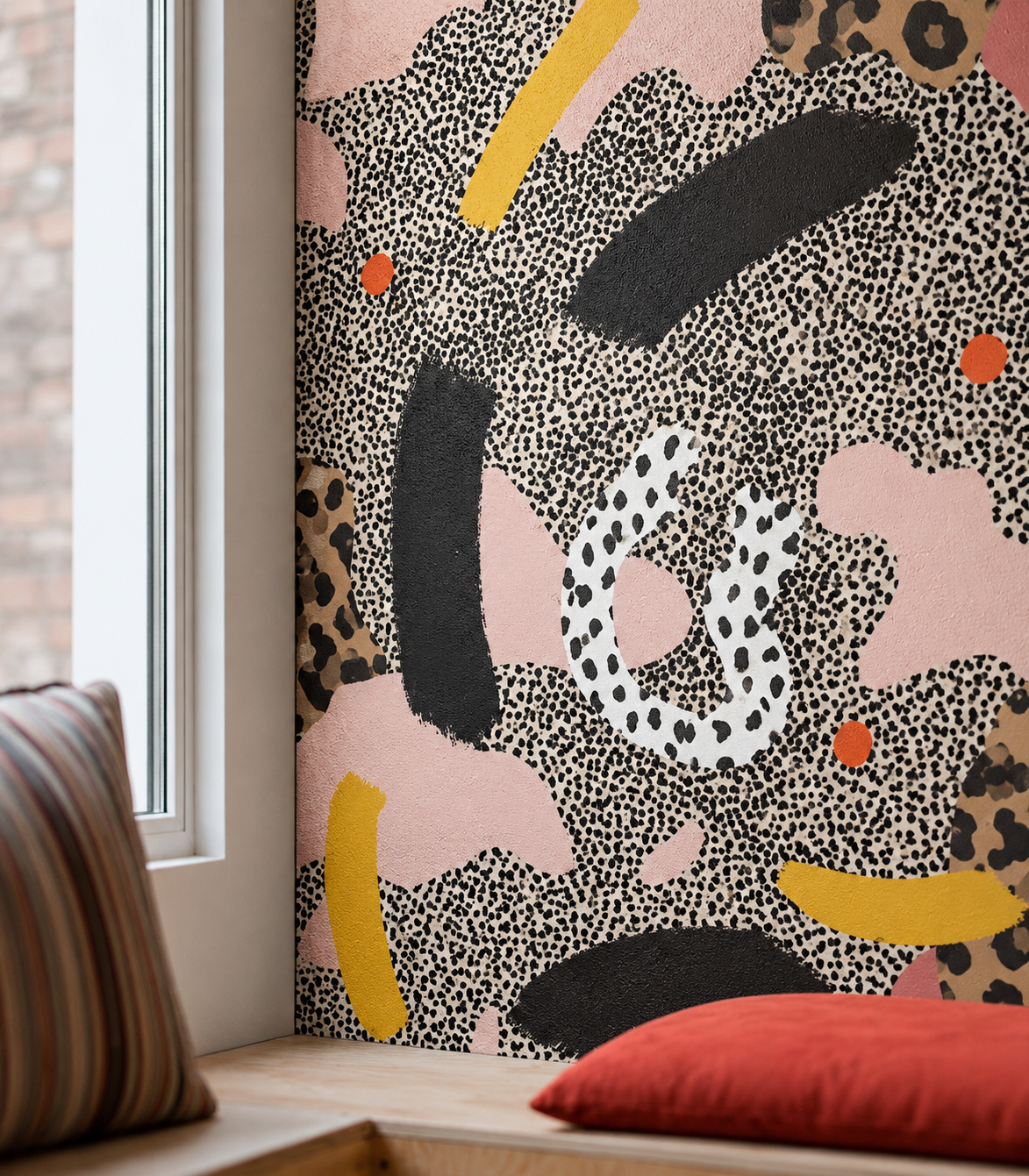 Papier peint Modern Brush