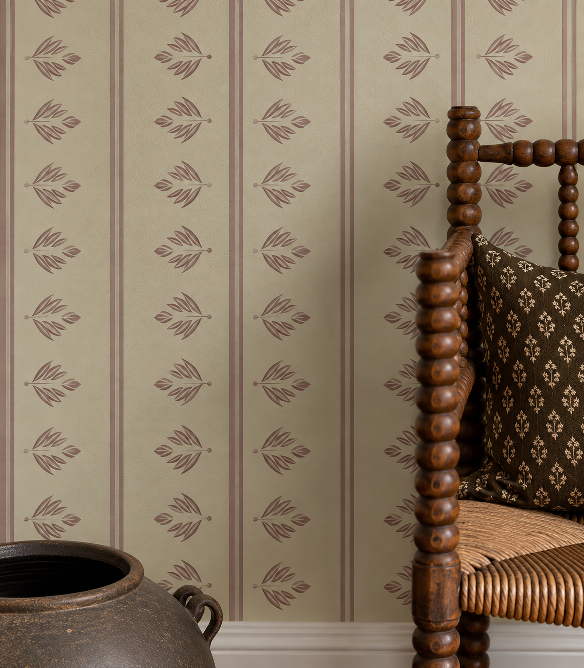 Wallpaper Cottage Floral