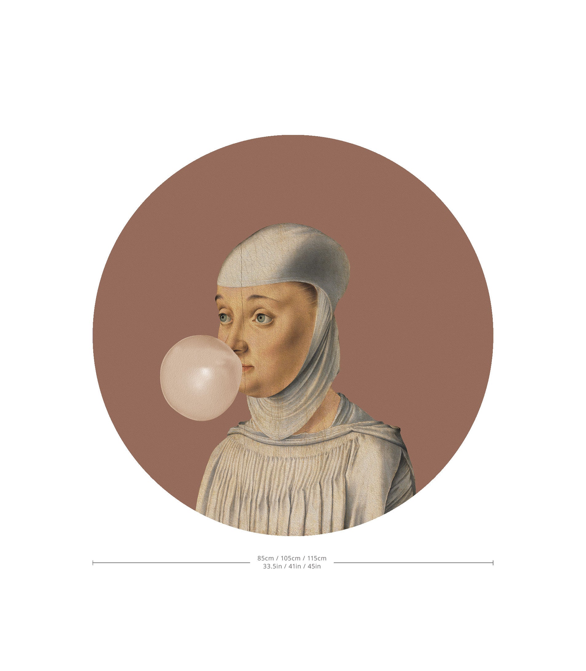 Dots Woman with Bubble Gum Mocha