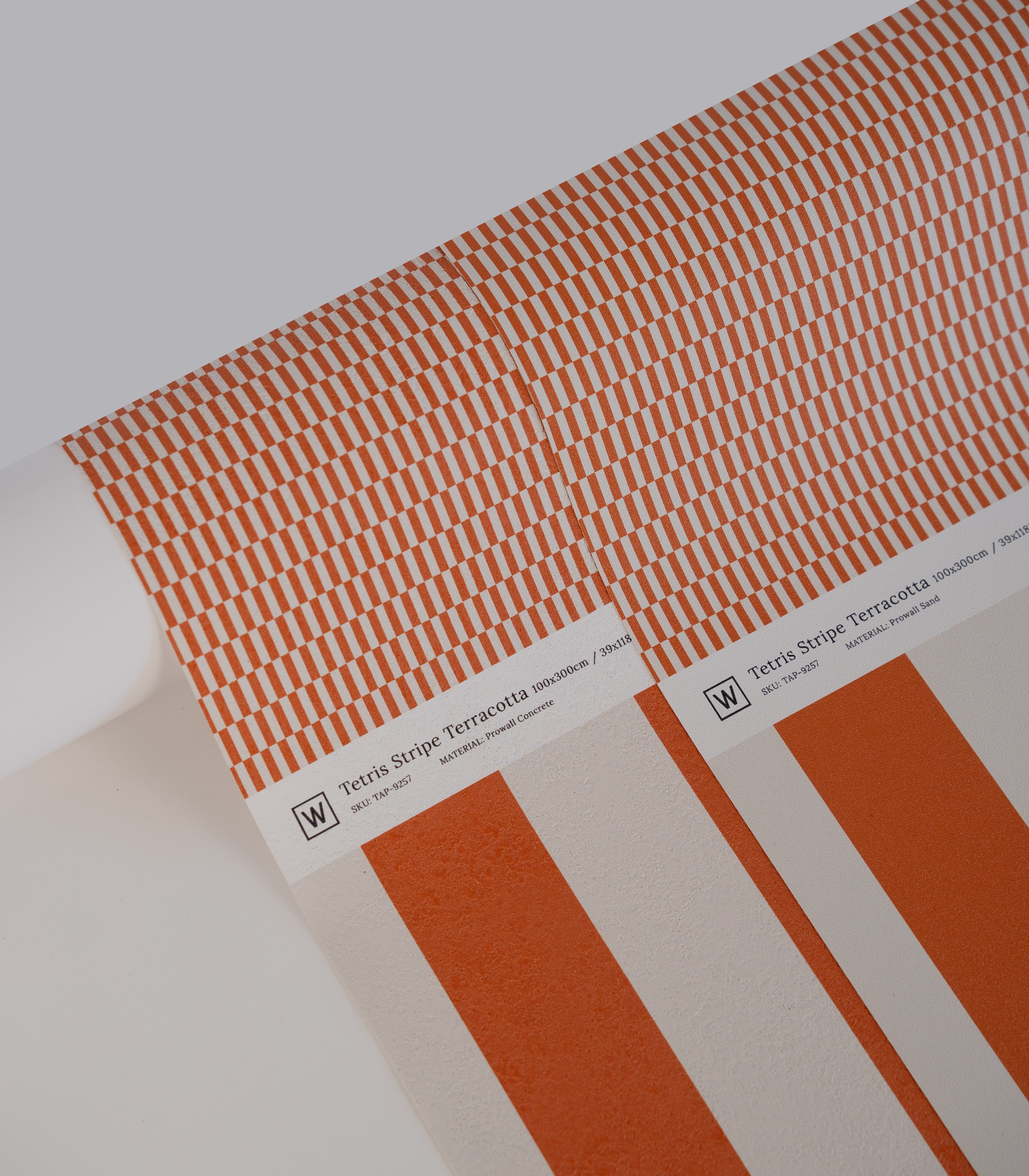 Tapete Tetris Stripe Terracotta