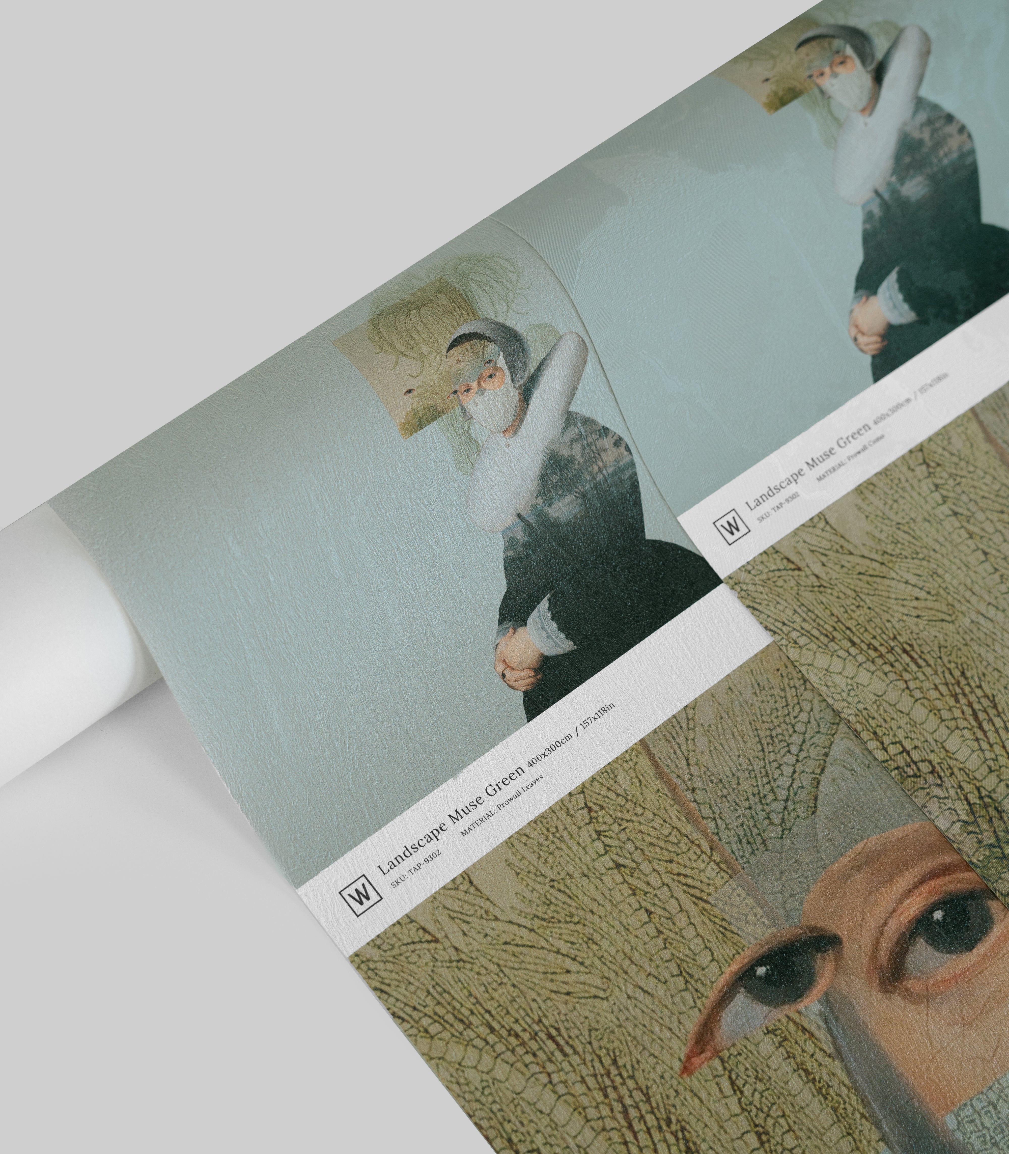 Tapeta Landscape Muse Green