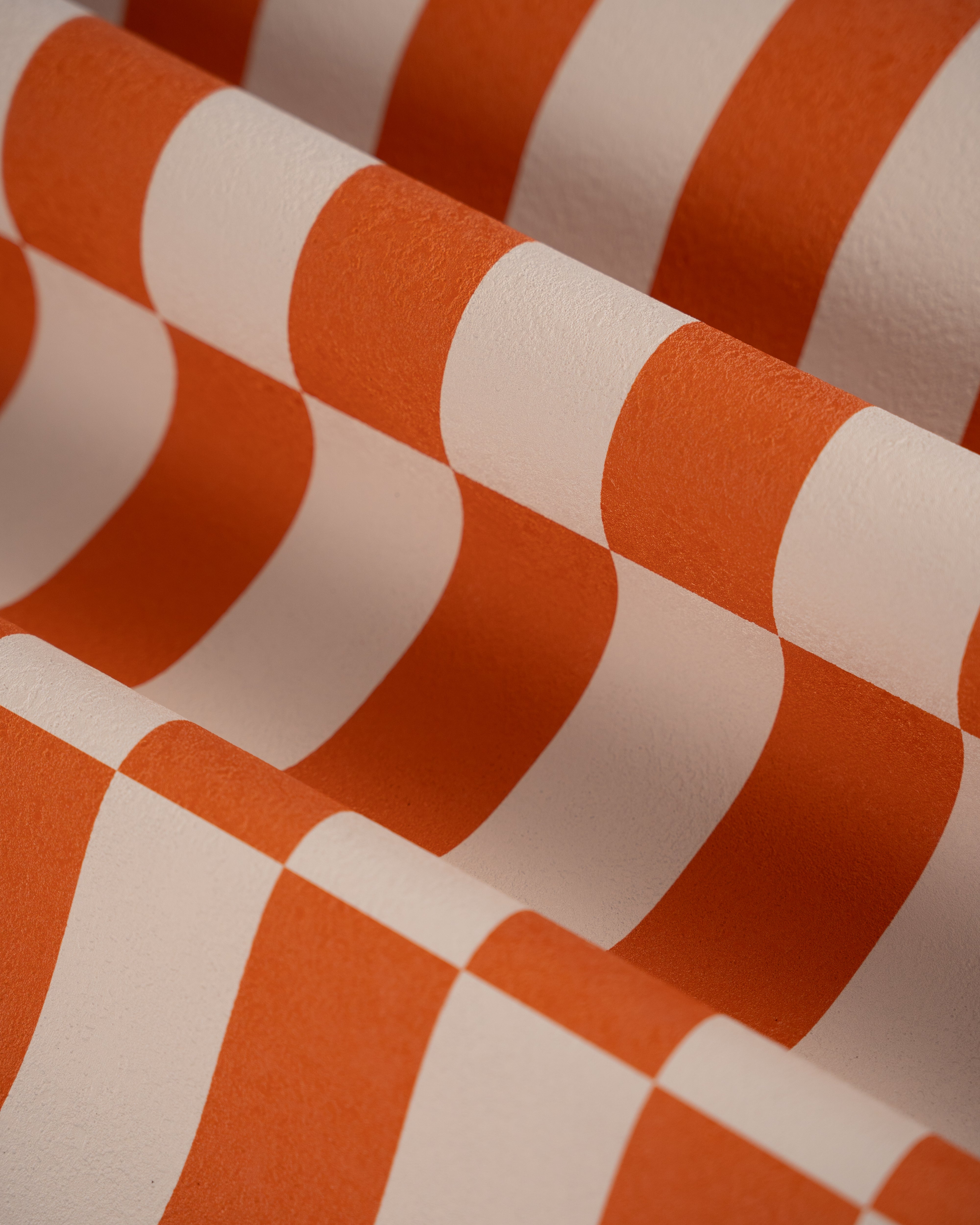 Tapete Tetris Stripe Terracotta