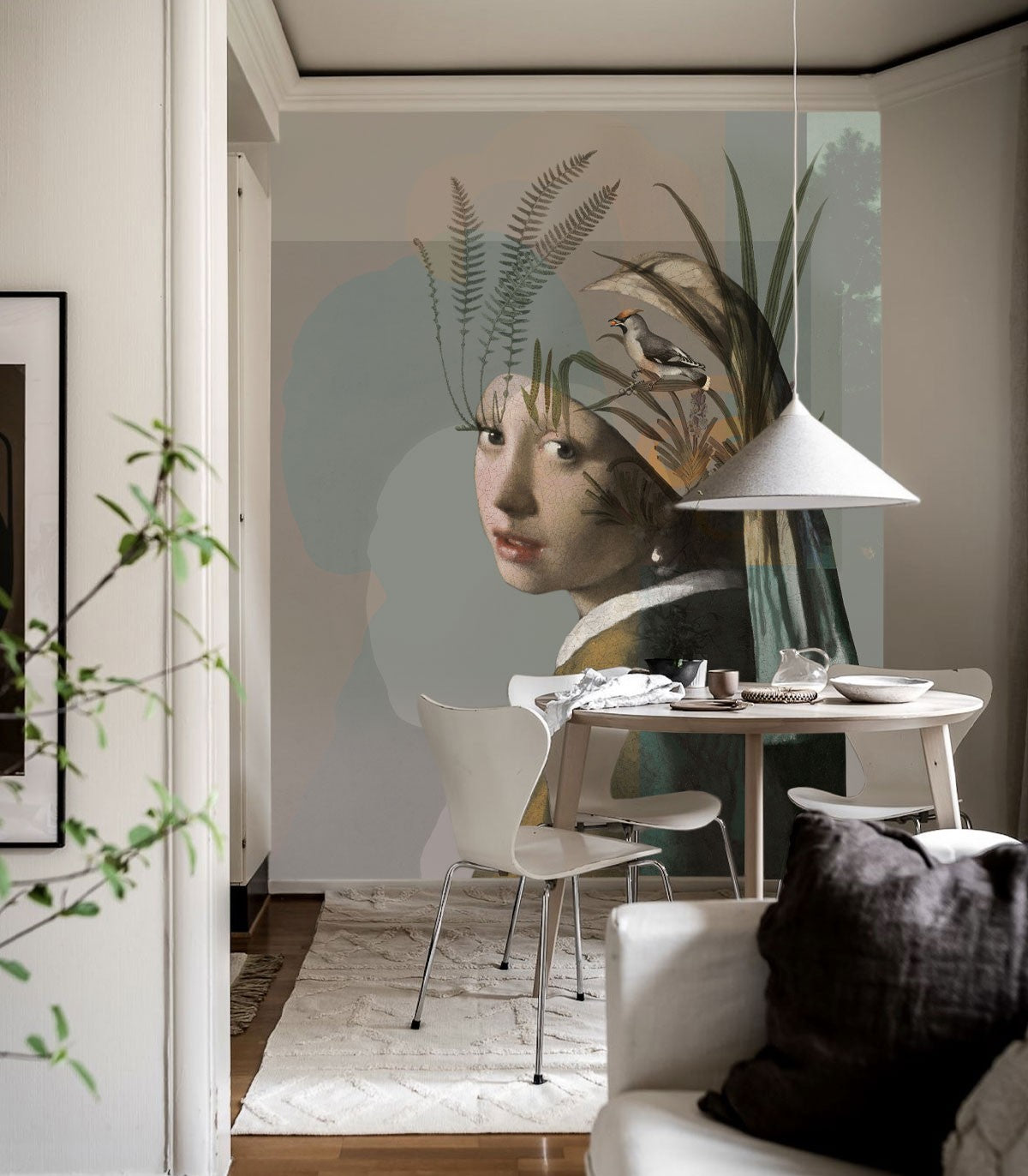 Tapeta Nature girl with the pearl