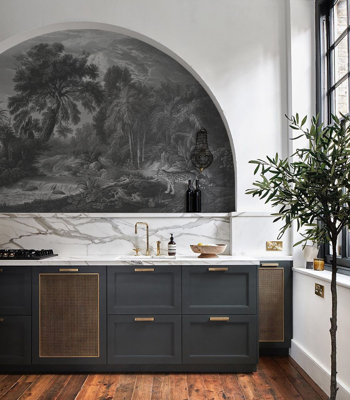 Ozelot-Hintergrundbild