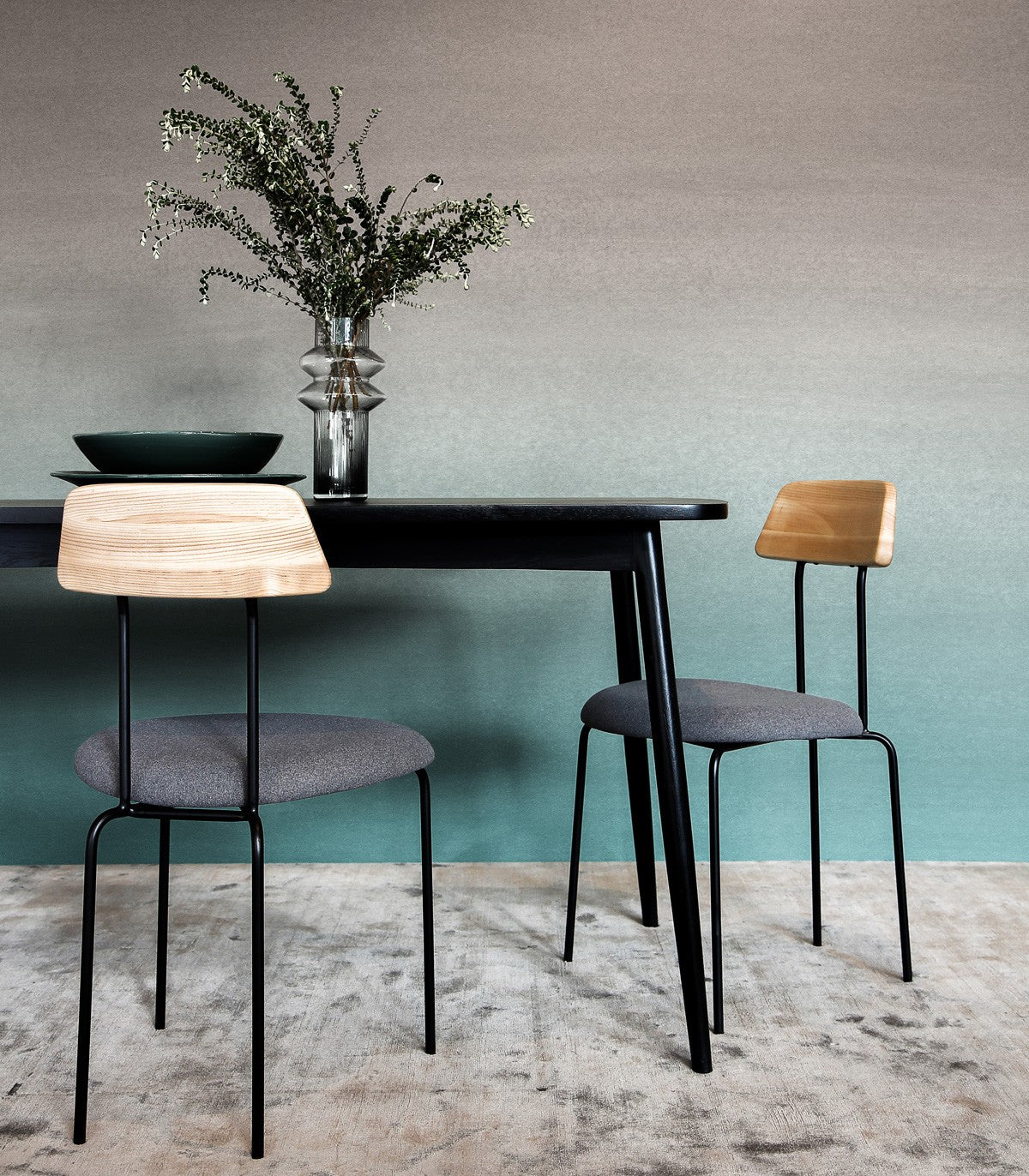 Turquoise Fogg Wallpaper